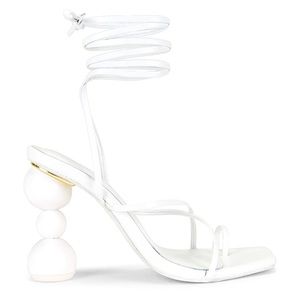NWT SONG OF STYLE white gelato heels size 9.5